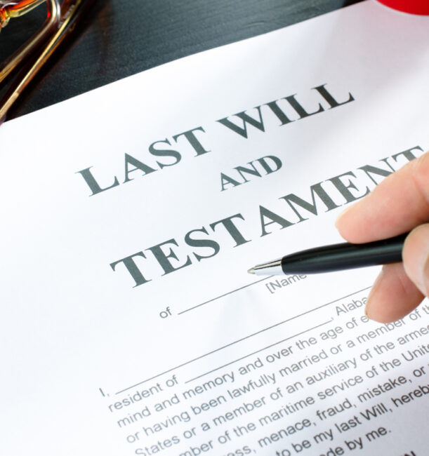 Signing Last Will and Testament